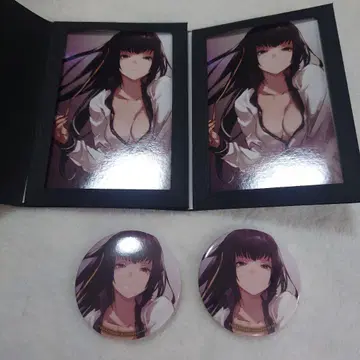 오버로드 극장 성왕국편 나베랄 캔뱃지 브로마이드