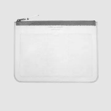 [ TRANSPARENT SNAKE ] LARGE ZIP POUCH