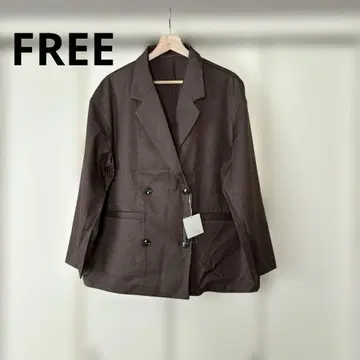 웰트 포켓 더블 테일러드 자켓
