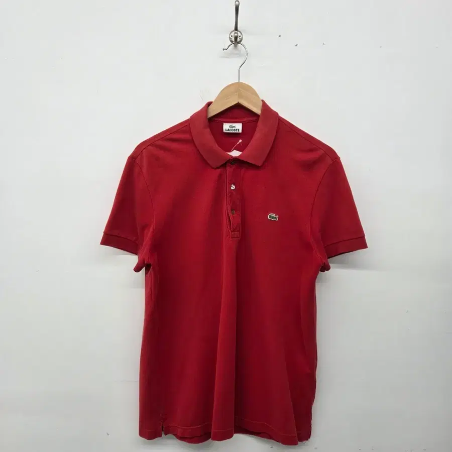라코스테 카라티 빨간색 여XL