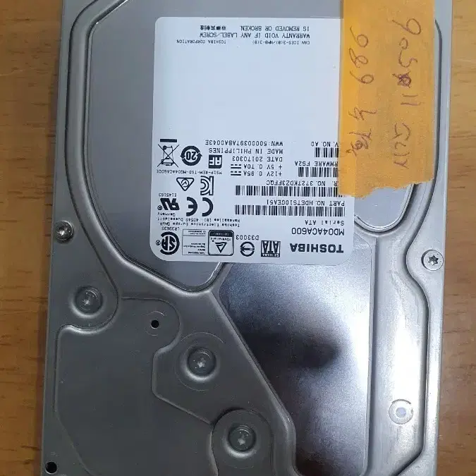 도시바 HDD MD04ACA600 6TB