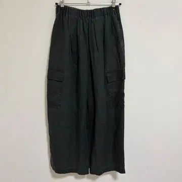 카구레 린넨 유틸리티 팬츠 그레이 프리 사이즈