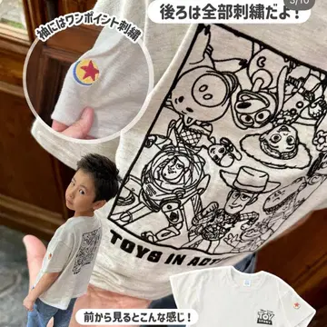 [ 새상품 ] 토이스토리 시마무라 자수 T셔츠 mewoo!