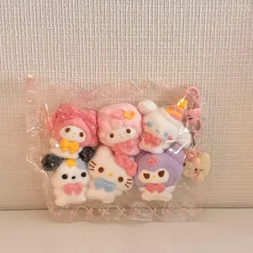산리오 캐릭터즈 스퀴즈 6종 세트