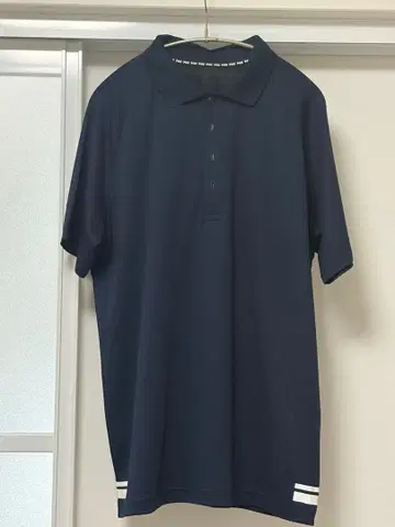 PGG 골프 피케 셔츠 네이비