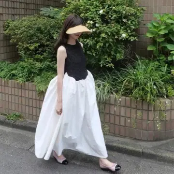 Bibiy. SHERRY DRESS 원피스 슬리브리스 새상품