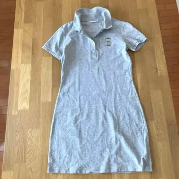 라코스테 삼연악어 폴로 셔츠 원피스