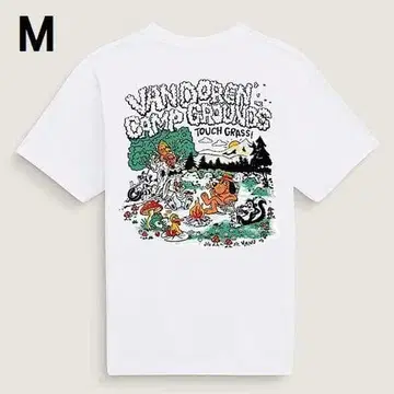 VANS 반스 Van Doren Camp Grounds 반팔 T셔츠 M