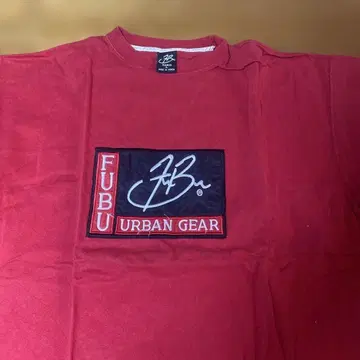 FUBU URBAN GEAR 티셔츠 레드 L 90s 빈티지