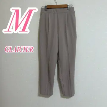 GLACIER 베이지 테이퍼드 팬츠 M 사이즈 깔끔한 코디 오피스