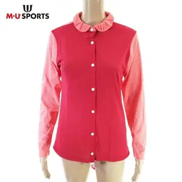 샘플 새상품 MU SPORTS 긴팔 상의 40 LCS1773 M