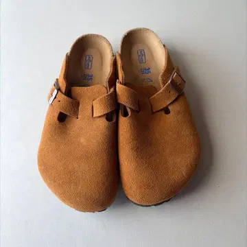 BIRKENSTOCK 보스턴 브라운 35 가죽 신발 22.5cm