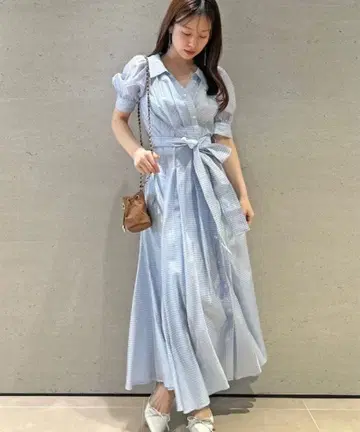 SNIDEL 카슈쿨 셔츠 원피스