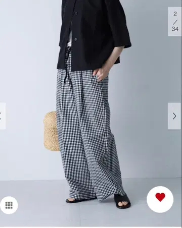 카구레 택 포함 새상품 웨더 와셔 와이드 팬츠 어반 리서치