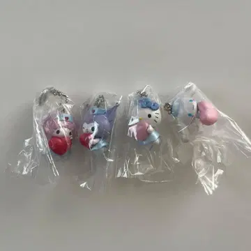 [ 새상품 ] 산리오 간호사 스윙 마스코트 키티 시나모롤 피아노 쿠로미