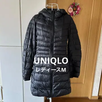 UNIQLO 울트라 라이트 다운 파카 코트 블랙 여성용 M 사이즈