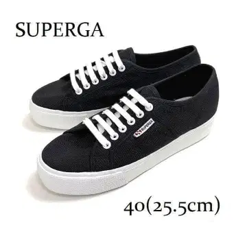 새상품 SUPERGA 스페르가 2750 캔버스 블랙 25.5cm