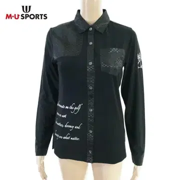 샘플 신품 MU SPORTS 상의 40 LCS1776 M 사이즈
