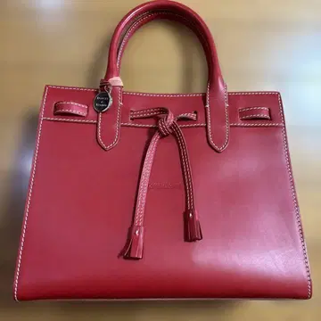 Dooney & Bourke Florentine Barlow 가죽 백 빨간색