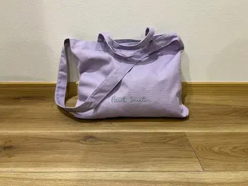 폴 스미스 Paul Smith 로고 토트백 2way 퍼플