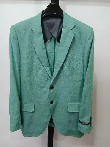 MIEKO UESAKO HOMME 린넨 자켓 그린