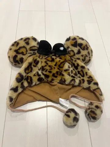 Disney Resort 레오파드 무늬 팬캡 58cm