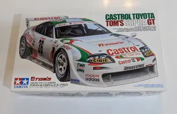 타미야 1/24 스포츠카 시리즈 No.163 CASTROL TOYOTA TOM'S SUPRA GT 24163