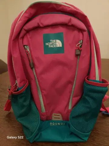 THE NORTH FACE ROUNDY 키즈 백팩 핑크