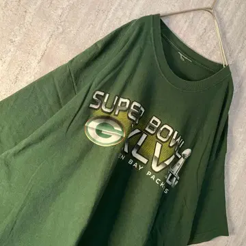 NFL 그린베이 패커스 구제 의류 빅 로고 T셔츠 그린 L~XL