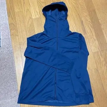 통판생활 UV 컷 열차단 풀 집업 후디 후드티 네이비 L~LL