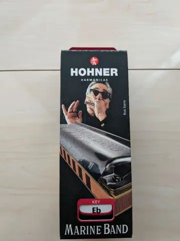 HOHNER MARINE BAND 1896 Eb 하모니카