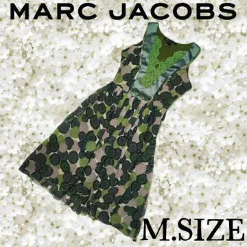 q32 [MARC JACOBS] 슬리브리스 원피스 꽃무늬 M 사이즈