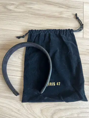 IRIS 47 머리띠 헤어밴드 블랙