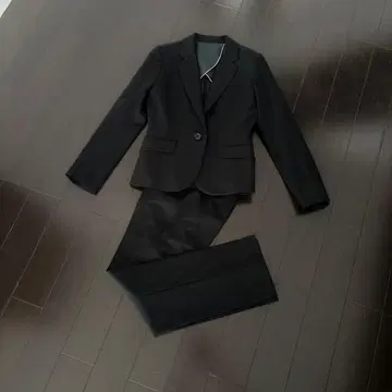 세탁 가능한 여성용 블랙 팬츠 수트 셋업