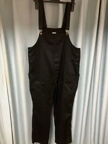 COOKMAN 블랙 오버롤