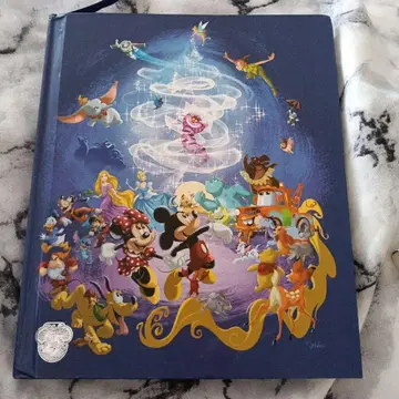 일본 미발매 레어 미국 Disney Store 25주년 기념 아트북