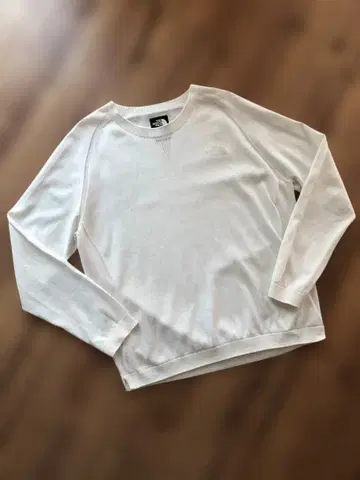 THE NORTH FACE 긴팔 니트 화이트