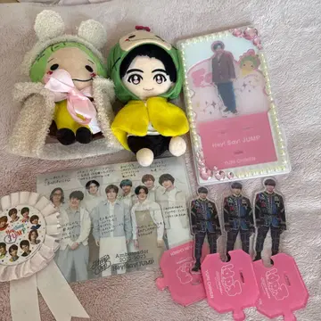 Hey! Say! JUMP 치넨 유 리 봉제 인형 아크릴 스탠드 세트