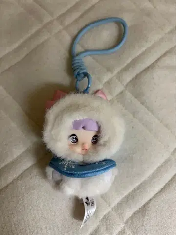 SURE FUN 봉제 인형 키링 눈꽃
