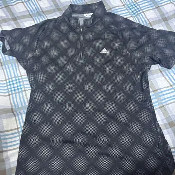 adidas 아디다스 골프 하프 지퍼 반팔 셔츠
