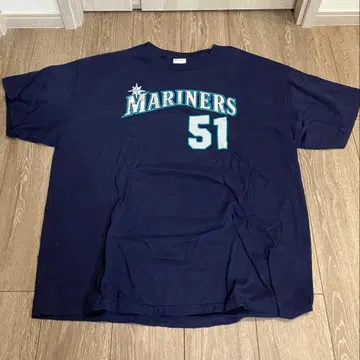 새상품급 MLB Majestic 시애틀 마리너스 이치로 T셔츠