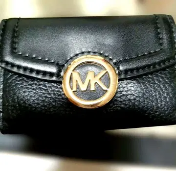MICHAEL KORS 키케이스 블랙 골드 장식
