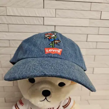 LEVI'S x SUPER MARIO NINTENDO 모자 새상품 택 포함