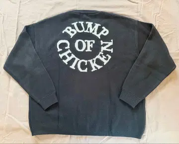 BUMP OF CHICKEN Logo Knitwear/BLACK