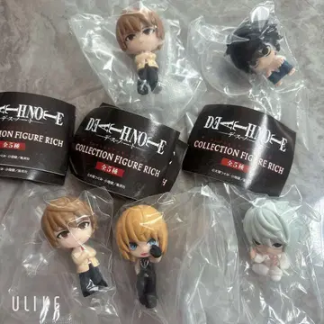 DEATH NOTE 컬렉션 피규어 리치 가챠 전 5종