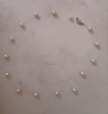 펄 목걸이 925 실버
