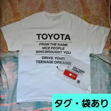 [ 익명 배송 ] TOYOTA YEN TOWN MARKET 콜라보T셔츠