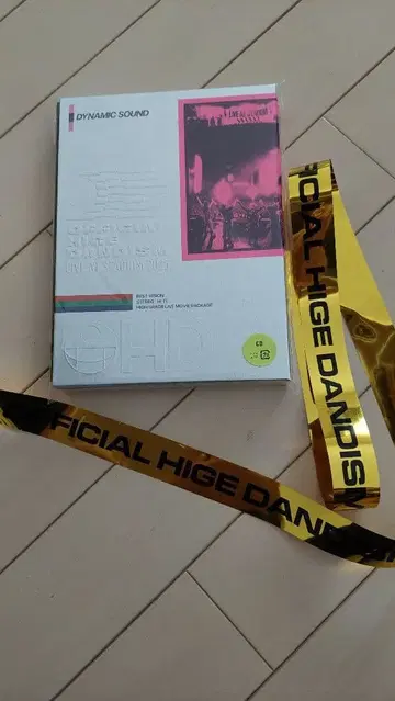 히게단 LIVE AT STADIUM 2025 CD & 은색 테이프