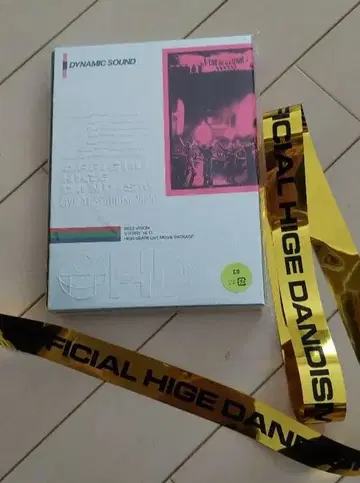 히게단 LIVE AT STADIUM 2025 CD & 은색 테이프