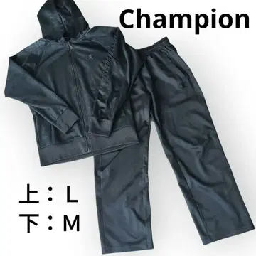챔피온 챔피온 저지 셋업 블랙 상하의